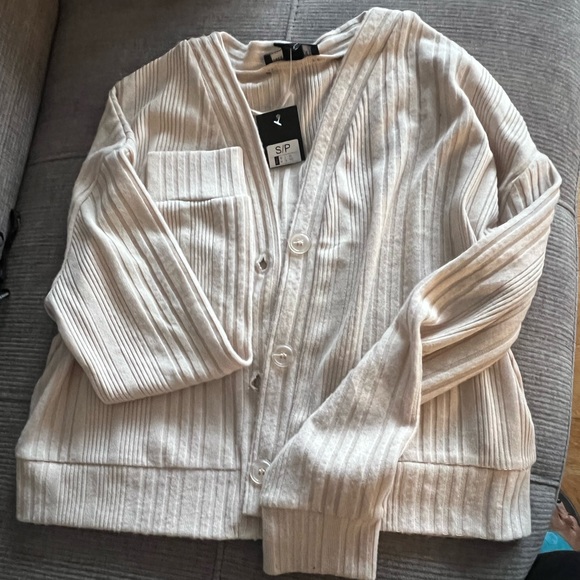 Light Beige Sweater/Cardigan - Picture 1 of 2